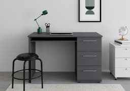 VOGL Möbelfabrik Schreibtisch Tobi | Grau