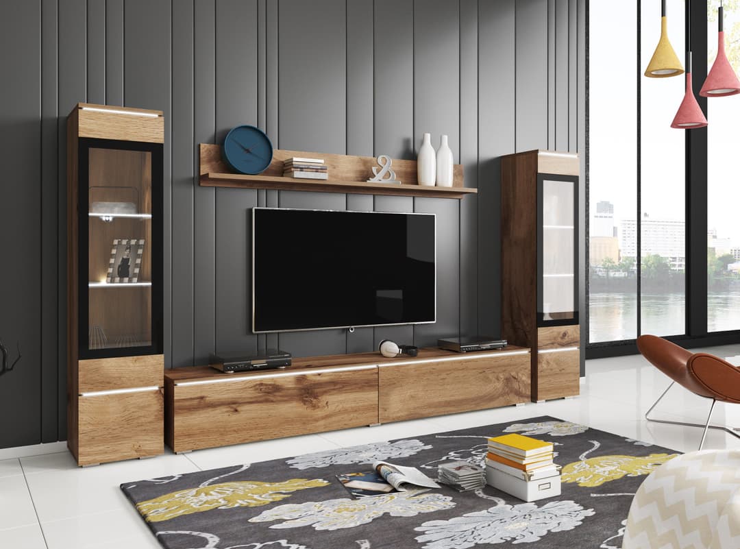 Home affaire Wohnwand VERA II | Holztöne