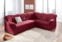 DOMO collection Ecksofa Papenburg | Rot 2