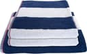Dyckhoff Handtuch Maritim, Block Stripe, Frottier | Blau