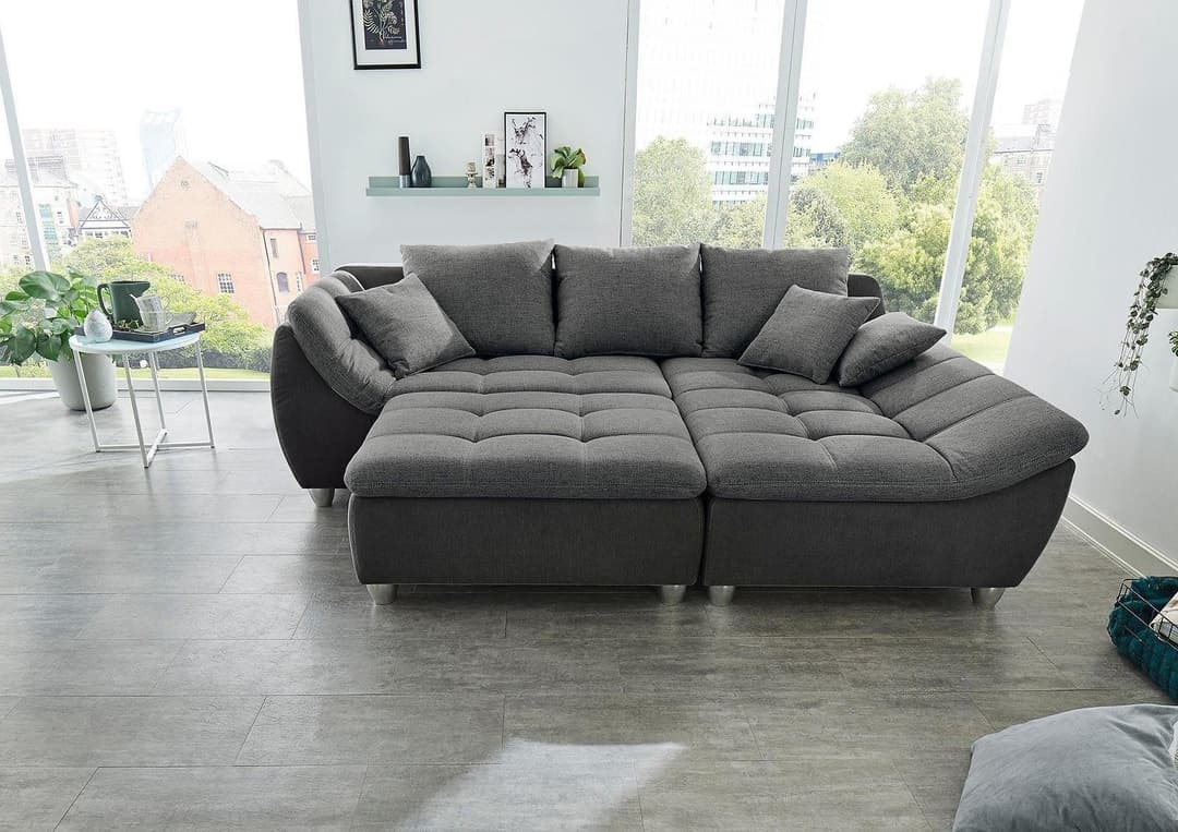 Jockenhöfer Gruppe Hocker Genua | Grau