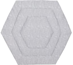Fillikid Laufgittereinlage 6-eck Jersey | Grau