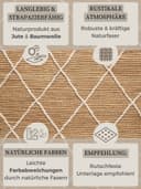 HANSE Home Teppich Kunu Juteteppich | Beige 5