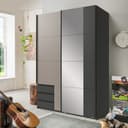 Wimex Schwebetürenschrank Emden | Grau 2