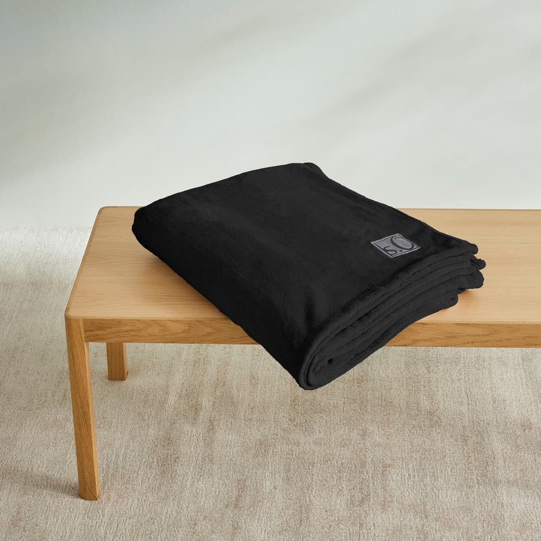 Wohndecke s.Oliver Kuschelsoft | Schwarz