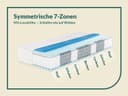 Taschenfederkernmatratze Sleep Spring Pro | Weiß 5
