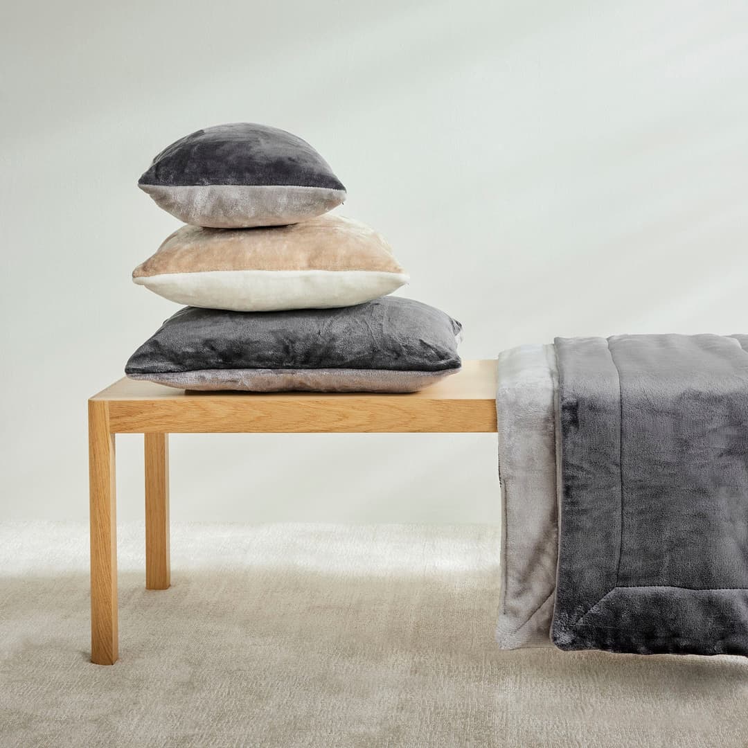 s.Oliver Dekokissen double soft Kissen | Grau