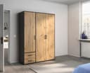 rauch VOYAGER Drehtürenschrank | Holztöne 2