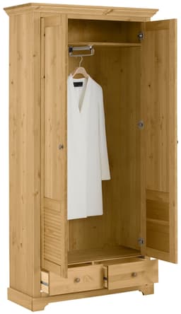 Garderobenschrank Ayanna | Holztöne