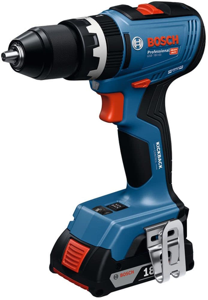 Bosch Professional Akku-Schlagbohrschrauber GSB 18V-65 | Blau