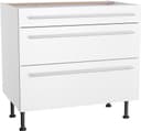 KOCHSTATION Unterschrank KS-Bern2 | Weiß
