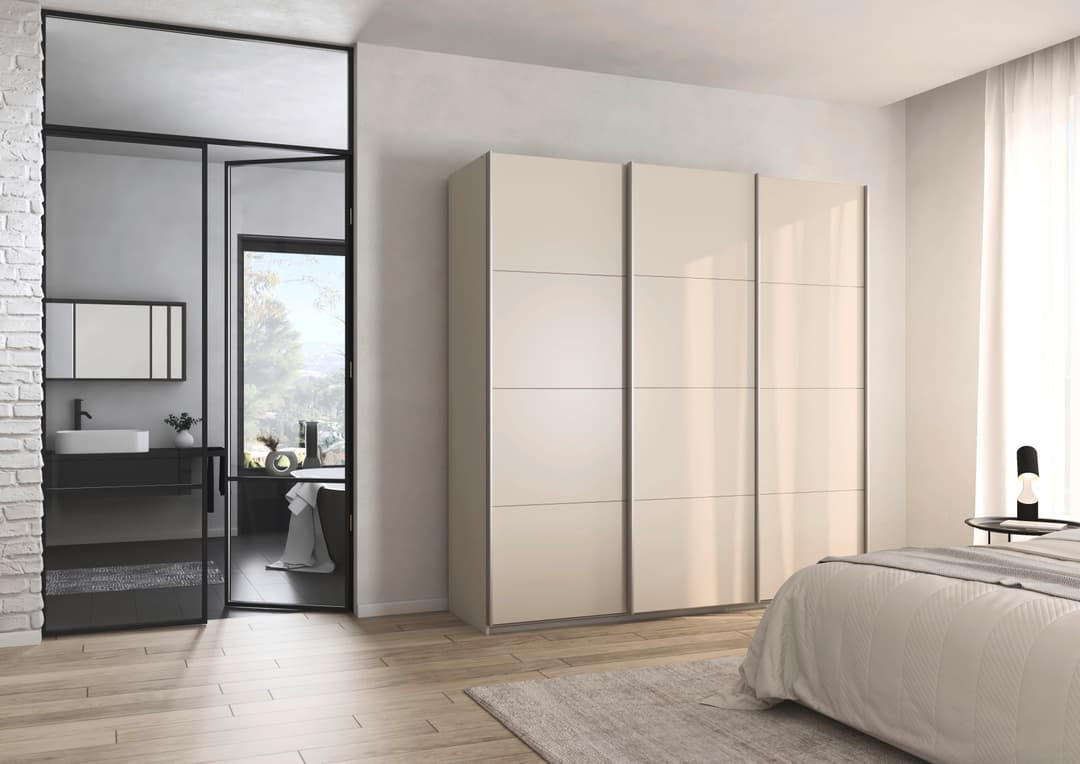 OTTO home Schwebetürenschrank AGORDO | Beige