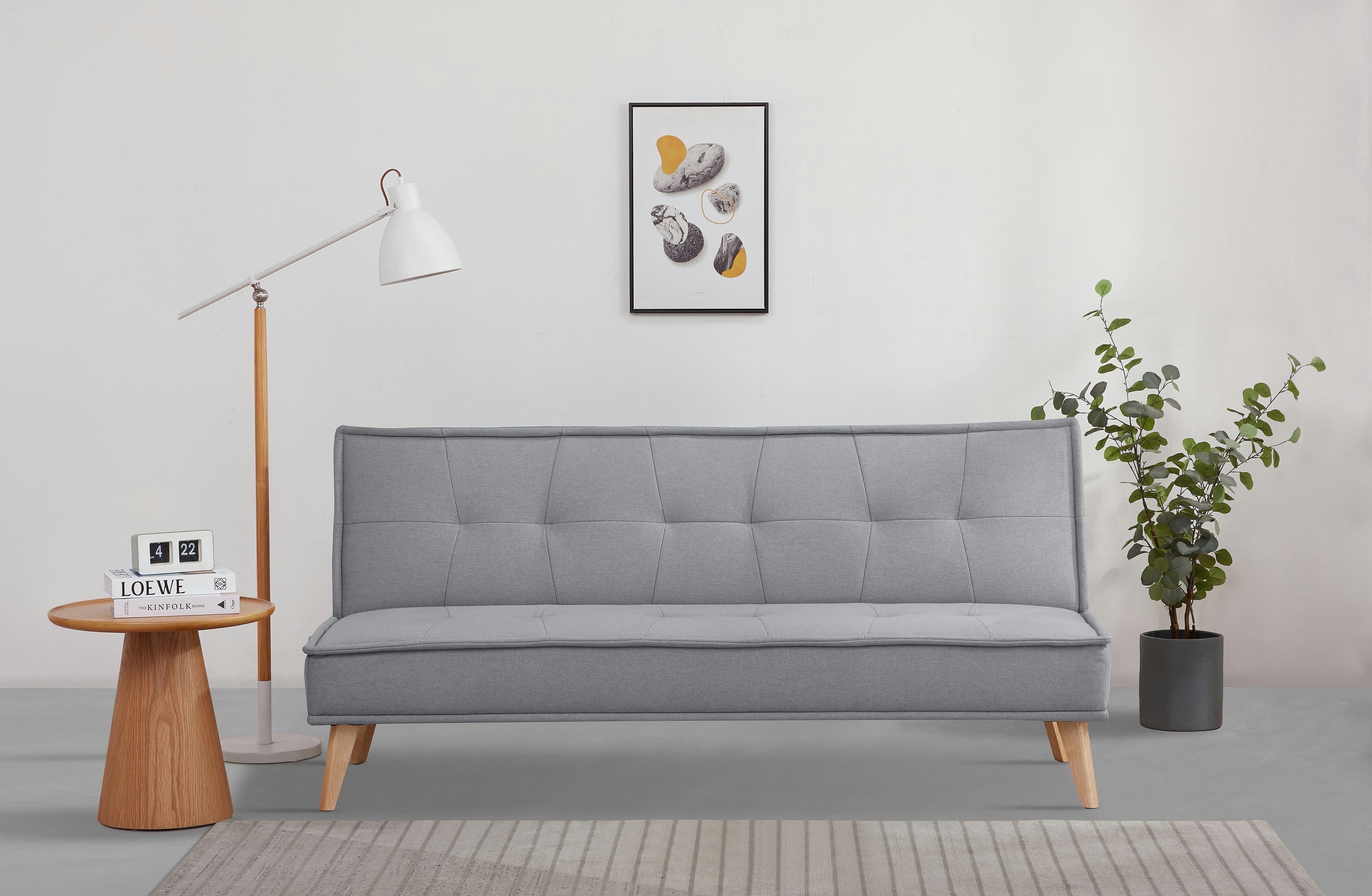 INOSIGN Schlafsofa MENDOTA | Grau