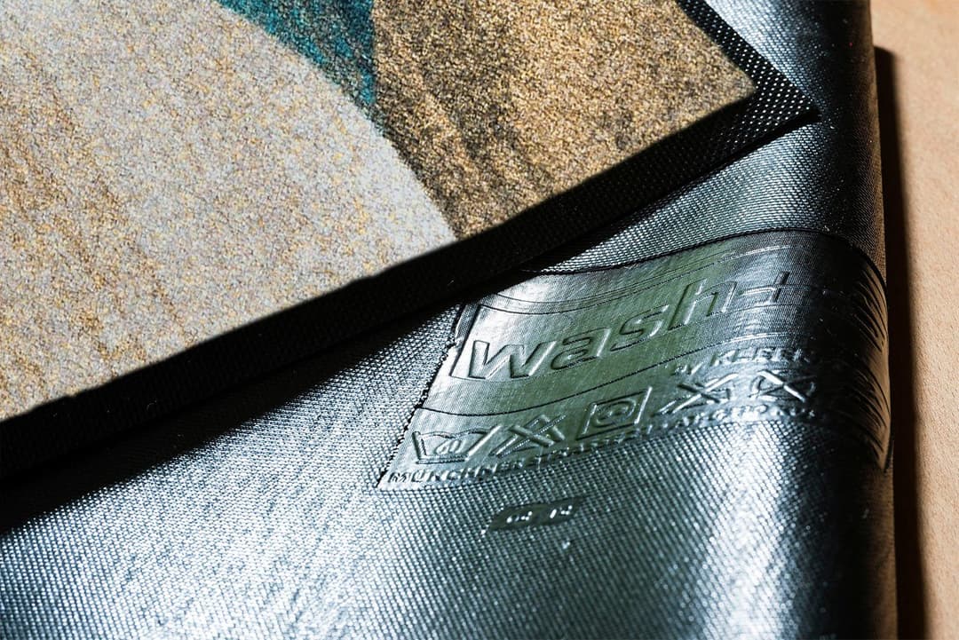 wash+dry by Kleen-Tex Teppich Galaxia | Blau