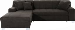 DOMO collection Ecksofa Turah | Grau