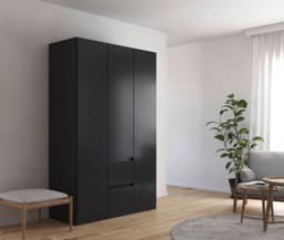 rauch Drehtürenschrank MAINZ | Grau