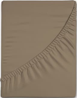 good morning Spannbettlaken Jersey | Beige