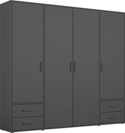 rauch VOYAGER Kleiderschrank | Grau