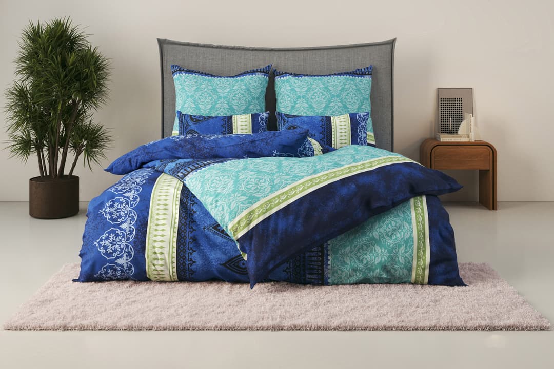 OTTO home Bettwäsche Sonnenham | Blau