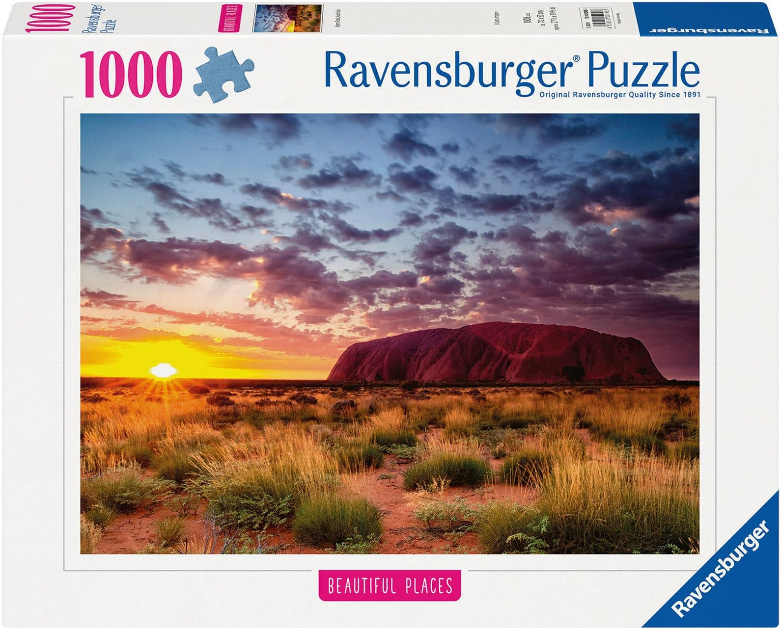 Ravensburger Puzzle Beautiful Places, Ayers Rock in Australien, 1000