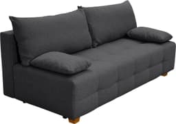 COLLECTION AB Schlafsofa Bella | Grau