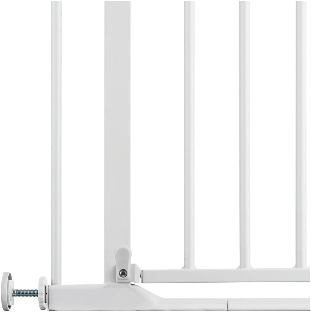 Hauck Türschutzgitter Clear Step Set 2 | Weiß