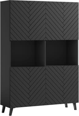 Home affaire Highboard Phuket | Schwarz