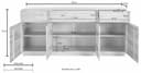 Home affaire Sideboard | Holztöne 3