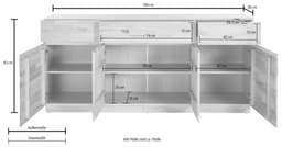 Home affaire Sideboard | Holztöne