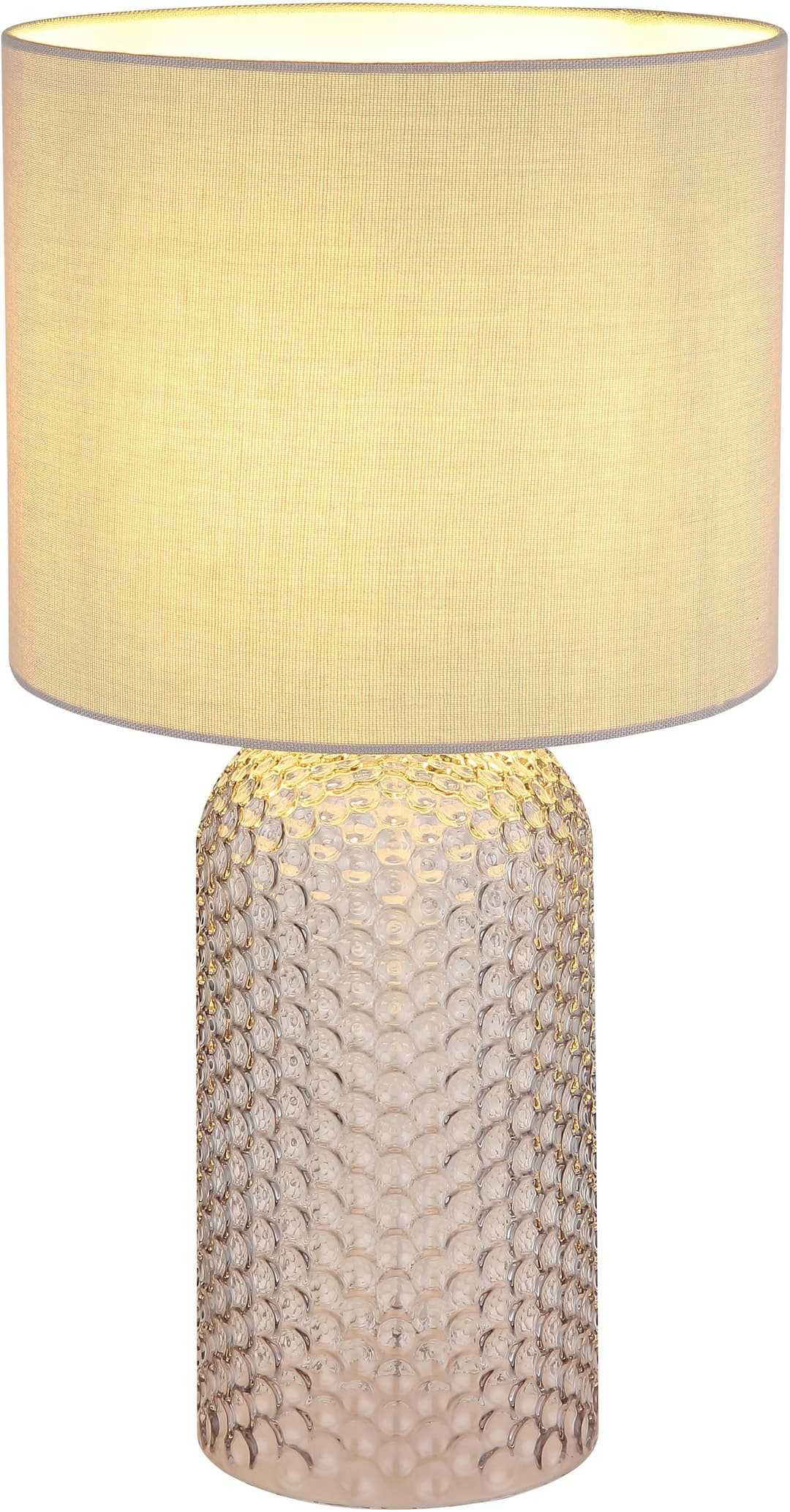 GLOBO LIGHTING Tischleuchte SOFIA | Grau