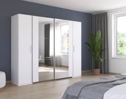 rauch KRONACH Kleiderschrank | Weiß