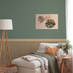 living walls Vliestapete Wallpanel | Braun