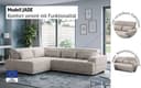 COTTA Ecksofa Jade L Form | Schwarz 3