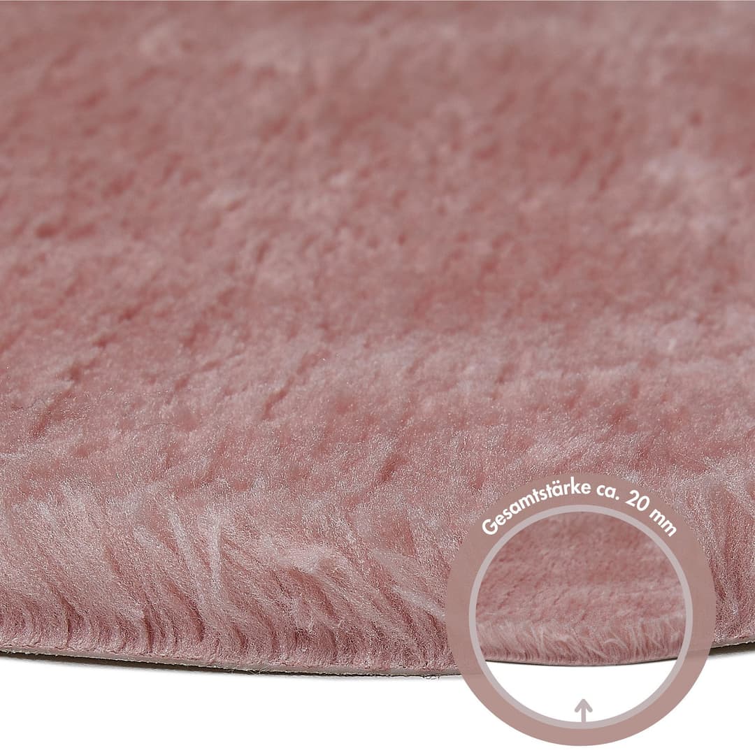 Andiamo Fellteppich | Rosa