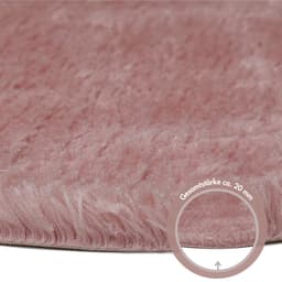 Andiamo Fellteppich | Rosa