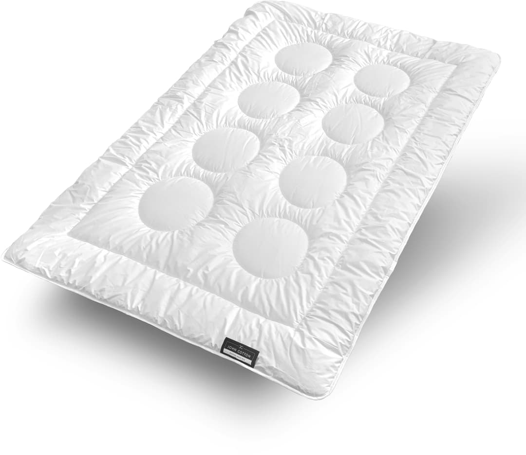 John Cotton Microfaserbettdecke Royal | Weiß