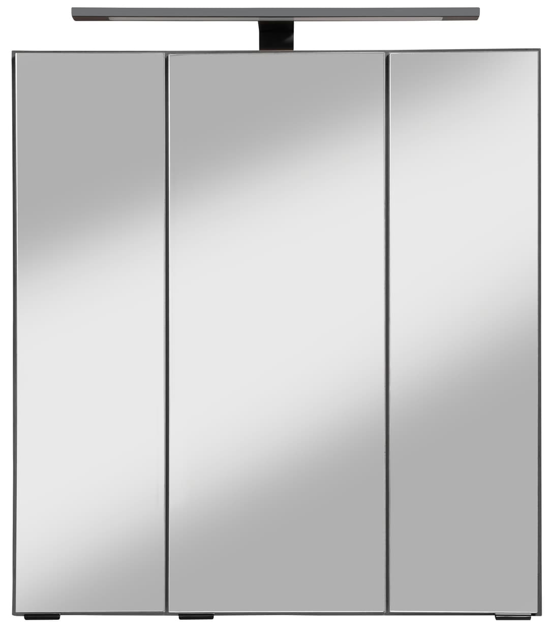 welltime Spiegelschrank Trento | Grau