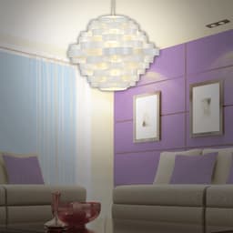 Näve Pendelleuchte Young Living | Weiß
