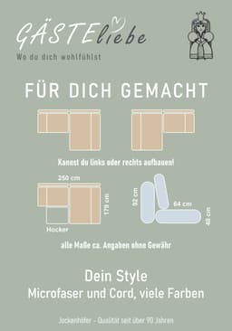 Jockenhöfer Gruppe Ecksofa Genua | Grau