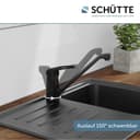 Schütte Spültischarmatur GRANDE | Schwarz 4