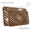 HANSE Home Fußmatte Grid Brushes Mat | Braun 3