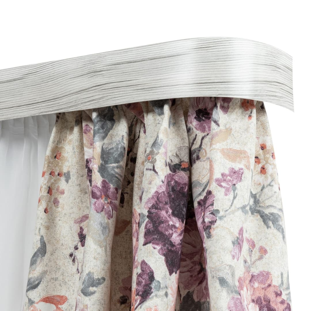SN DECO GROUP Vorhangschiene SH3 | Weiß