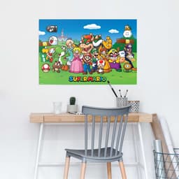 Reinders! Poster Super Mario Comic | Mehrfarbig