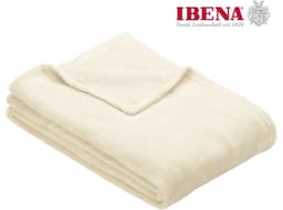 Wohndecke Uni Fleecedecke Olbia | Beige