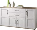 HBZ Sideboard Romance im Landhaustil | Weiß 3