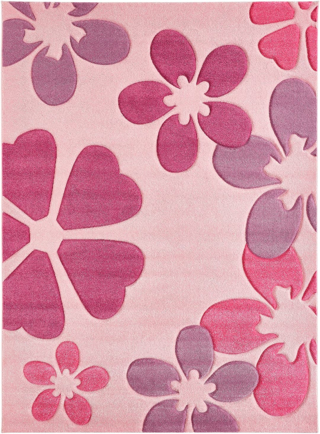 LUXOR living Kinderteppich Flair | Rosa