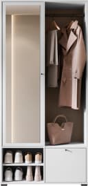 Home affaire Garderobenschrank DINO Kompaktgarderobe | Weiß 4