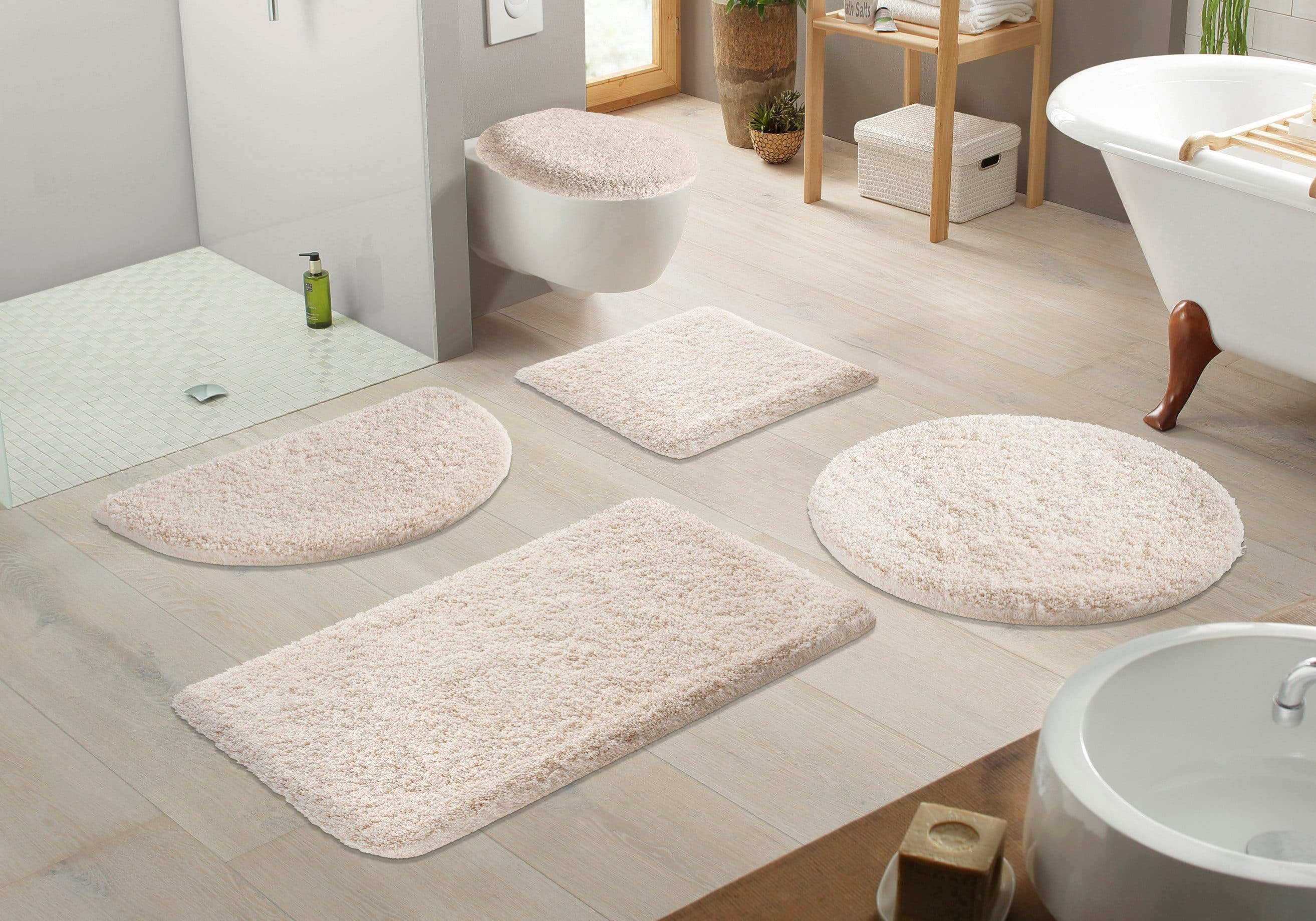 Kleine Wolke Badematte Mellow | Beige