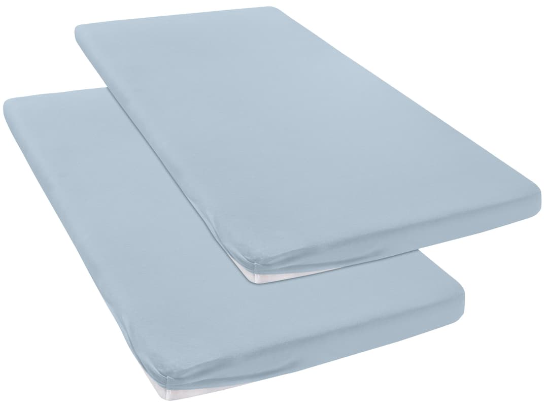 OTTO home Spannbettlaken Physalis Topper COMFORT | Blau