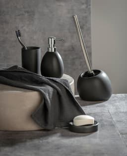 Wenko WC-Garnitur Polaris | Schwarz